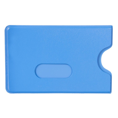 Porte-carte avec glissement de pouce bleu