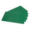 Tarjeta en blanco de PVC de color verde