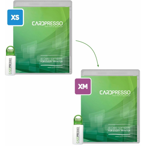 cardPresso XS uppgradering software
