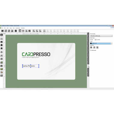 cardPresso XS upgrade software voor de vormgeving van...