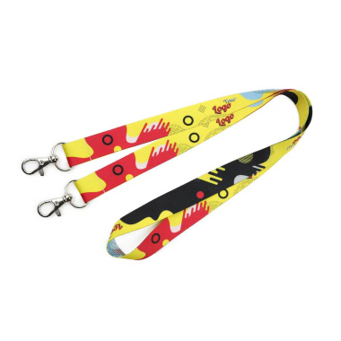 Printed double sided lanyard