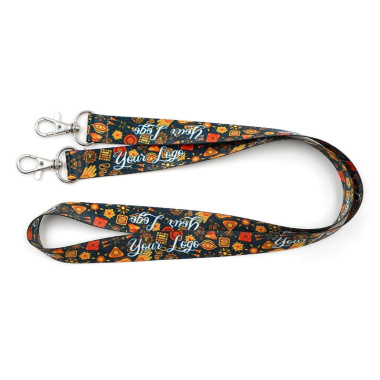 Printed double sided lanyards
