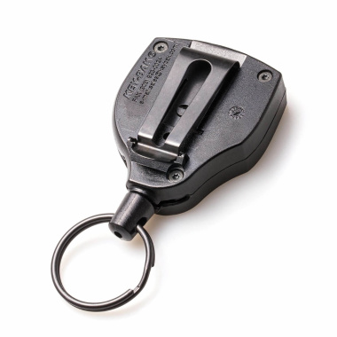 Porte-badge Key-Bak XXL avec clip et anneau porte-clés