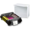 Kit de cinta de transferencia de color Evolis Badgy YMCKO | con tarjetas de plástico