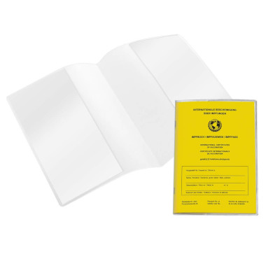 Vaccination passport cover 105 x 144 mm double sided