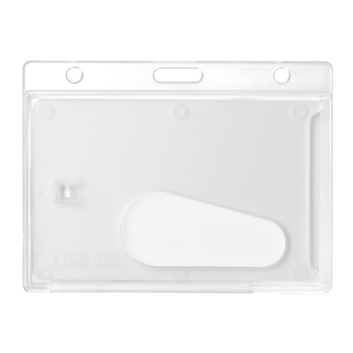ID holder horizontal frosted