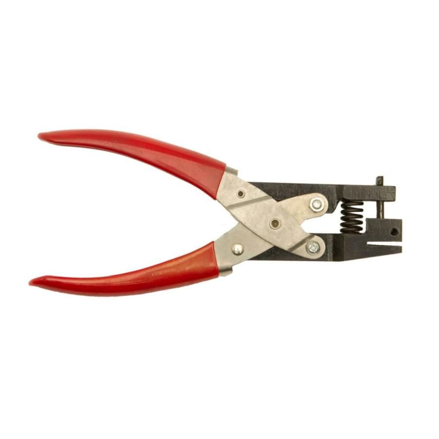 Slot Punch Badge Hole Punch Plier Tool Stainless Steel PVC ID Card