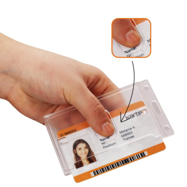 ID kaarthouder verticaal mat