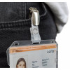 Clip ID holder reinforced