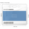 ID-kortshållare DIN A7 med metallklämma