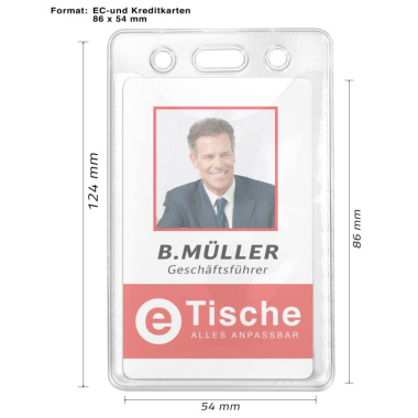 ID-kaarthoes voor plastic kaarthaak